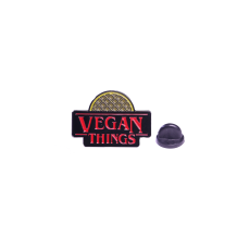 Металевий значок (пін) Stranger Things: Vegan waffle, (11722)