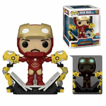 Фигурка Funko POP! Marvel: Iron Man 2 MK IV with Gantry (PX Ex., Glow int he dark), (56772)
