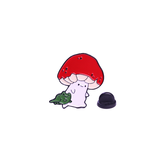 Металевий значок (пін) Mushroom, (12273)