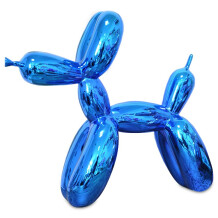 Jeff Koons's: Balloon Dog Blue (replica), (44057)