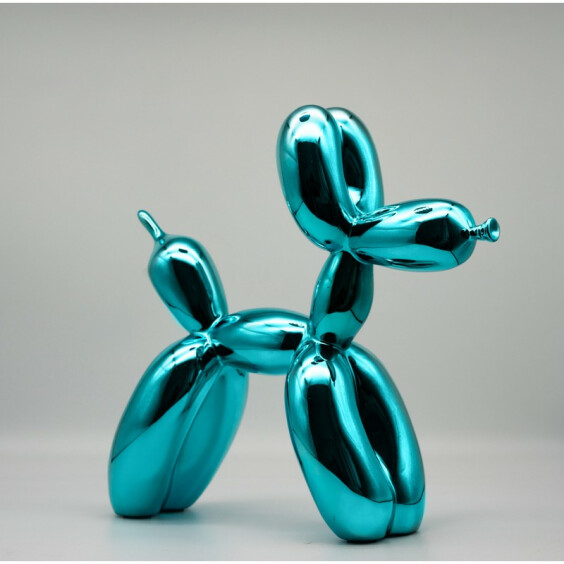 Jeff Koons's: Balloon Dog Light Blue (replica), (44068)