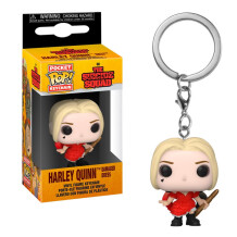 Брелок Funko POP! Keychain: The Suicide Squad: Harley Quinn (Damaged Dress), (56007)