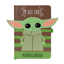Блокнот Pyramid Premium: Star Wars: The Mandalorian (I'm All Ears Green), арт. 73280