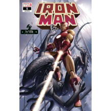 Комикс Marvel: Iron Man #5 (Yoon Marvel Vs Alien Variant), (98663)