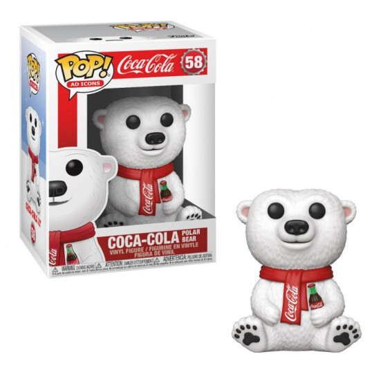 Фигурка Funko POP! Ad Icons: Coca-Cola: Polar Bear, (41732)