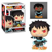 Фігурка Funko POP! Animation: Fire Force: Shinra (Glowing-in-the-Dark) (Special Edition), (56786)