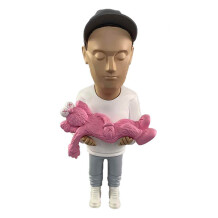 KAWS: Authors (Danil YAD): Brian Donnelly (BFF Pink) (Replica), (44108)
