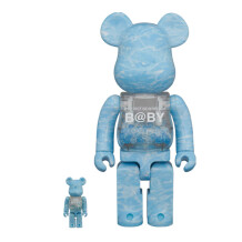 Bearbrick: My First Baby Water Crest 400% (replica), (44127)
