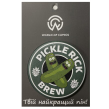 Значок Rick and Morty: Pickle Rick Brew, (13435)