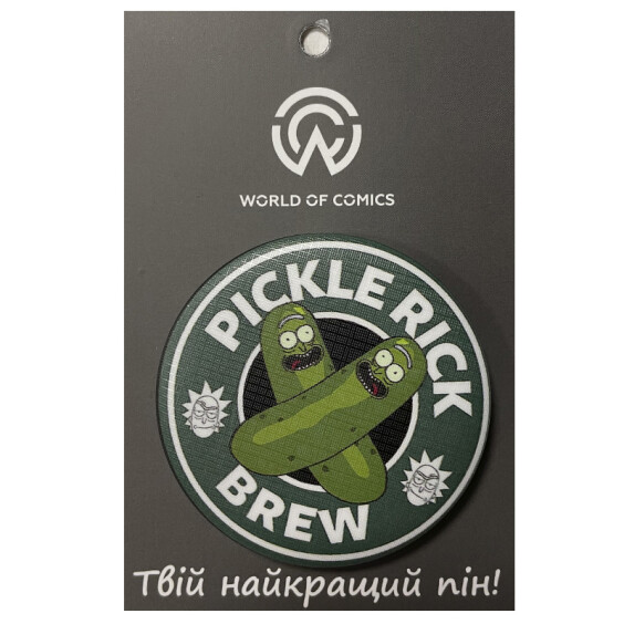 Значок Rick & Morty: Rick: «Pickle Rick Brew», (13435)