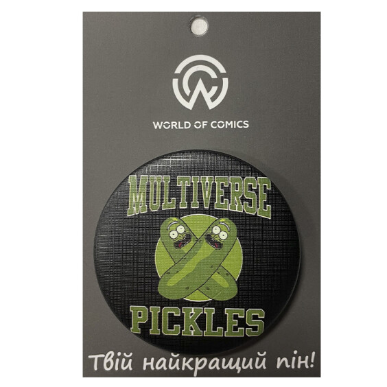 Значок Rick & Morty: Rick: «Multiverse Pickles», (13436)