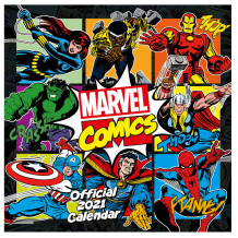Календар Danilo Calendar: Marvel Comics Classic Square, (544393)