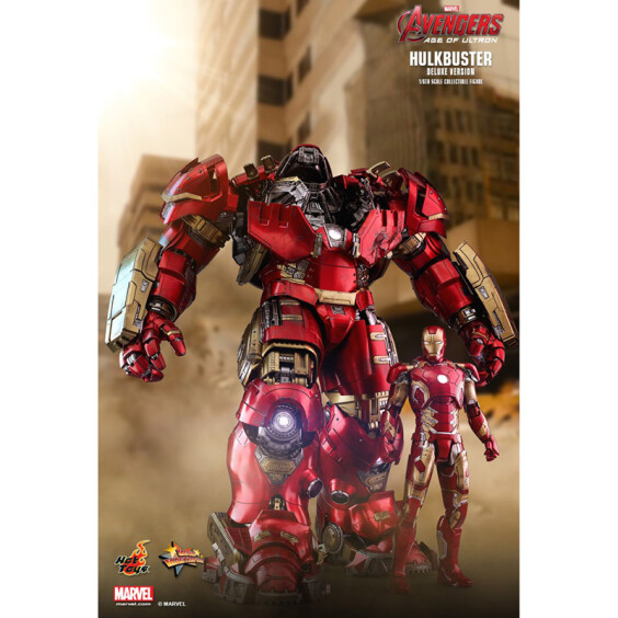 Колекційна фігура Hot Toys: Marvel: Avengers: Age of Ultron: Hulkbuster (Deluxe version), (87891) 10