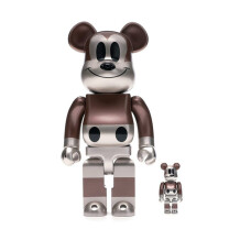 Bearbrick: Mickey Mouse Gold 400% (replica), (44271)