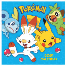 Календар Danilo Calendar: Pokemon Square, (544515)