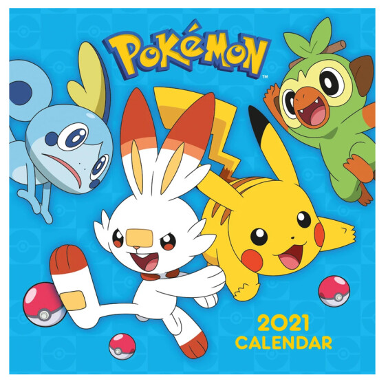 Календарь Danilo Calendar: Pokemon Square, (544515)