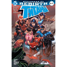 Комікс Вселенная DC. Rebirth. Титаны #6-7 / Красный Колпак и Изгои #3, (157453)