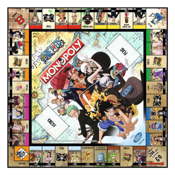 Настольная игра Winning Moves: Monopoly: One Piece, (736948) 3