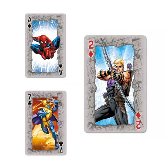 Игровые карты Winning Moves: Waddingtons Number 1: Marvel, (724419) 2