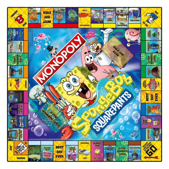Настільна гра Winning Moves: Monopoly: Spongebob Squarepants, (704019) 4
