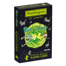 Игральные карты Winning Moves: Waddingtons Number 1: Rick & Morty, (35965)