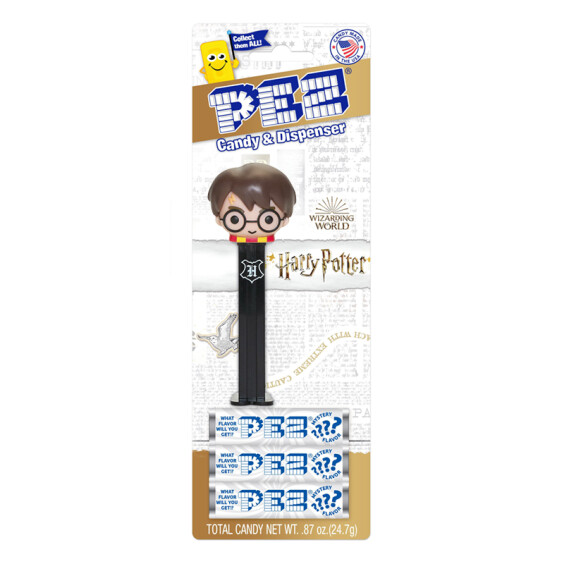 Диспенсер с конфетами PEZ: Wizarding World: Harry Potter: Harry Potter, (848009)