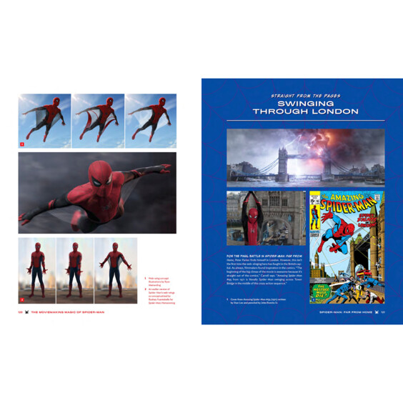 Артбук The Moviemaking Magic of Marvel Studios. Spider-Man, (743825) 8