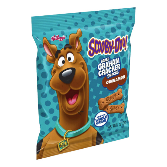 Печенье Kellogg's: Scooby-Doo: Baked Graham Cracker Snacks: Cinnamon, (215981) 2