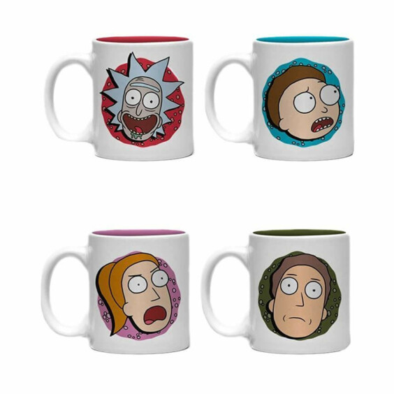 Набор кружек GB Eye: Rick & Morty: Rick, Morty, Summer and Jerry, (425020) 2