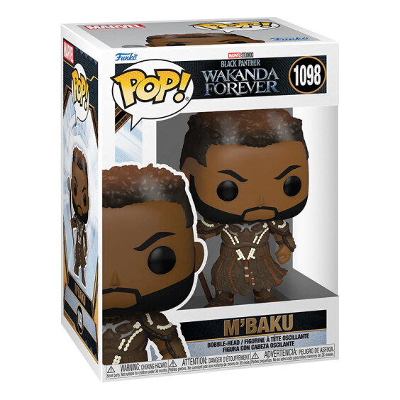 Фигурка Funko POP! Marvel (Studios): Black Panther: Wakanda Forever: M'Baku, (63942) 3