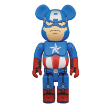 Bearbrick: Marvel: Avengers: Captain America (400%) , (44245)