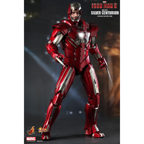 Колекційна фігура Hot Toys: Iron man 3 Silvet Centurion, (85409)