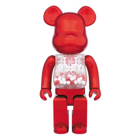 Bearbrick: My First Baby (400%) (Red) , (44241)